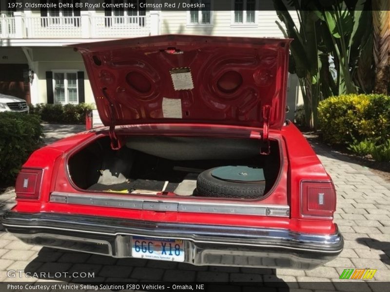  1975 Delta 88 Royal Convertible Trunk