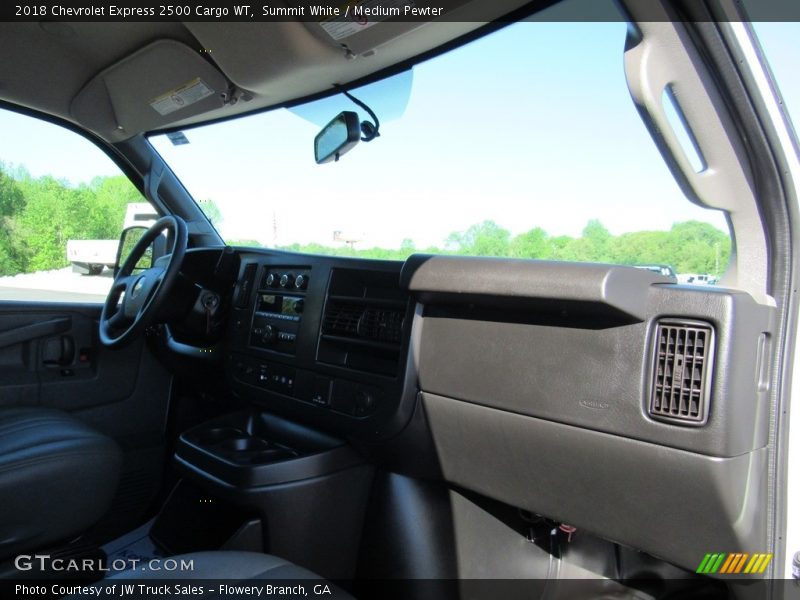 Summit White / Medium Pewter 2018 Chevrolet Express 2500 Cargo WT
