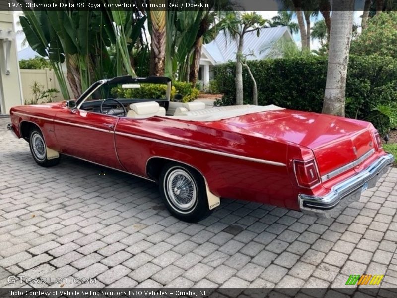  1975 Delta 88 Royal Convertible Crimson Red