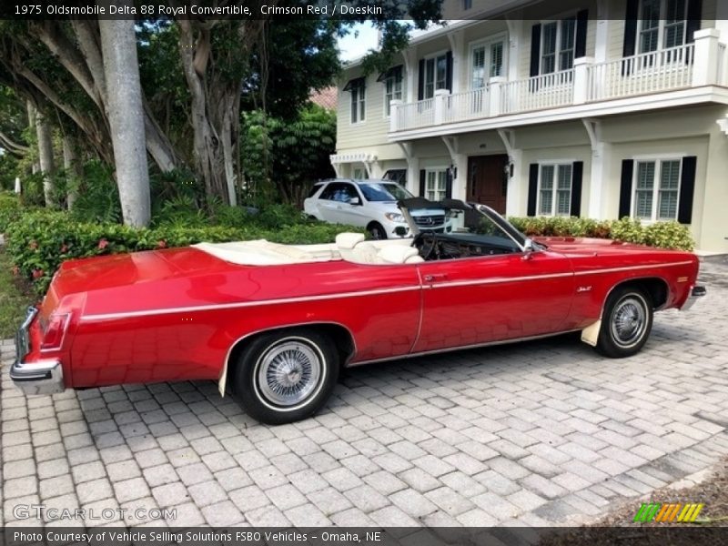  1975 Delta 88 Royal Convertible Crimson Red