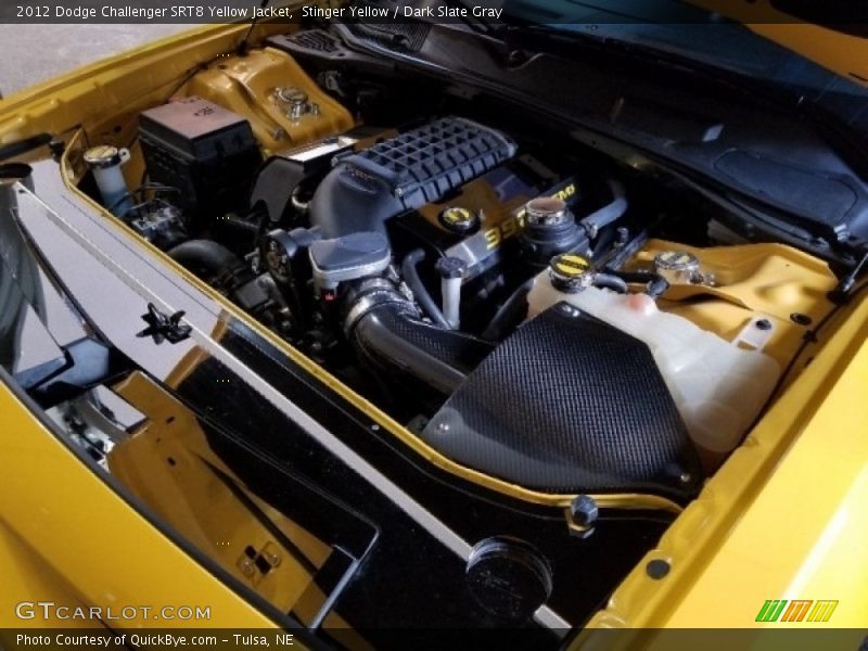 Stinger Yellow / Dark Slate Gray 2012 Dodge Challenger SRT8 Yellow Jacket