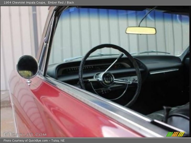 Ember Red / Black 1964 Chevrolet Impala Coupe