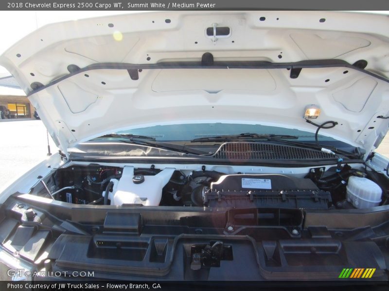 Summit White / Medium Pewter 2018 Chevrolet Express 2500 Cargo WT