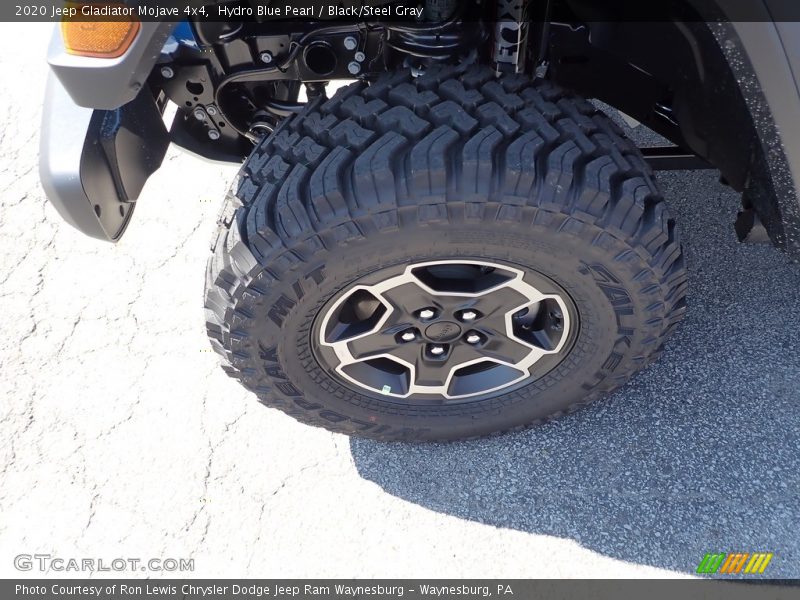 Hydro Blue Pearl / Black/Steel Gray 2020 Jeep Gladiator Mojave 4x4