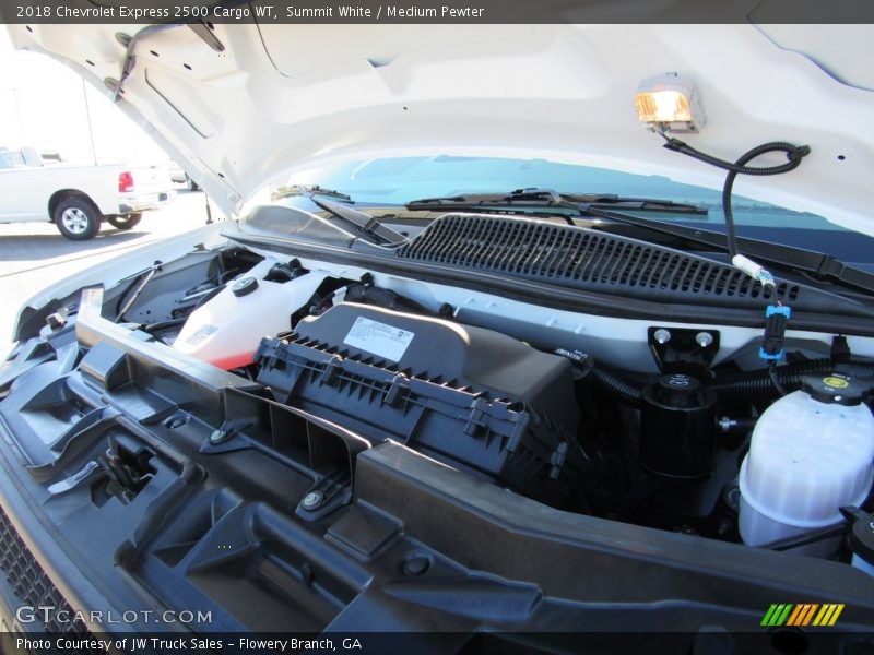 Summit White / Medium Pewter 2018 Chevrolet Express 2500 Cargo WT