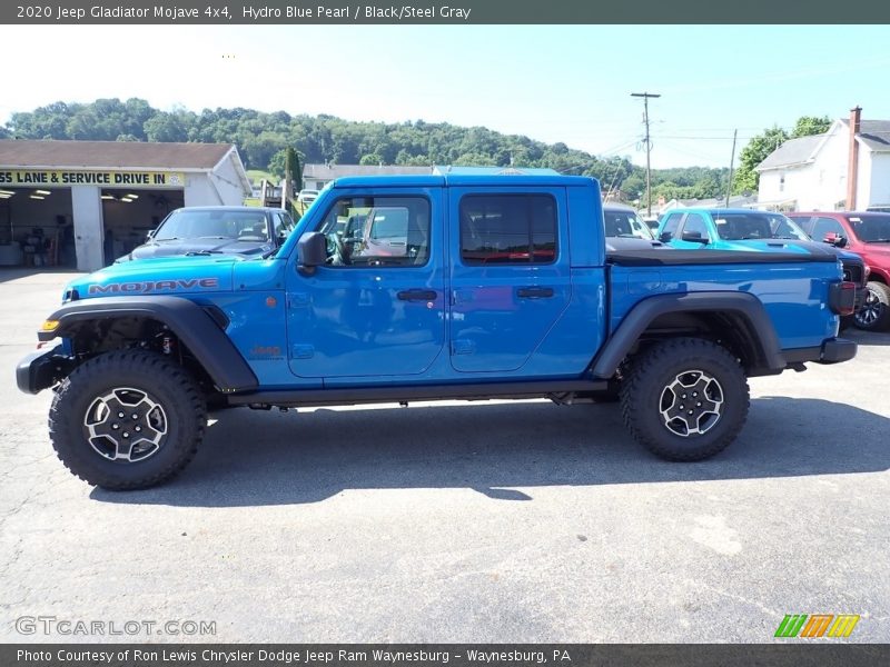 Hydro Blue Pearl / Black/Steel Gray 2020 Jeep Gladiator Mojave 4x4