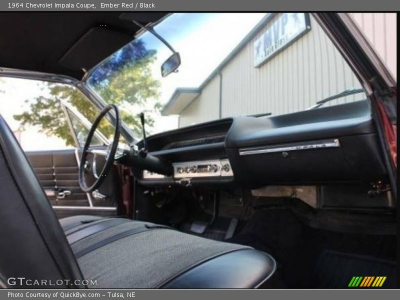 Ember Red / Black 1964 Chevrolet Impala Coupe