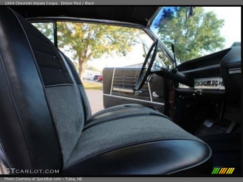 Ember Red / Black 1964 Chevrolet Impala Coupe