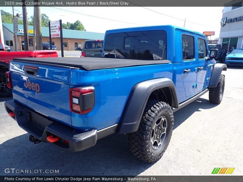 Hydro Blue Pearl / Black/Steel Gray 2020 Jeep Gladiator Mojave 4x4