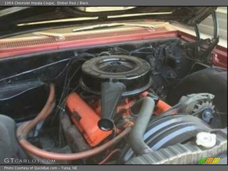 Ember Red / Black 1964 Chevrolet Impala Coupe