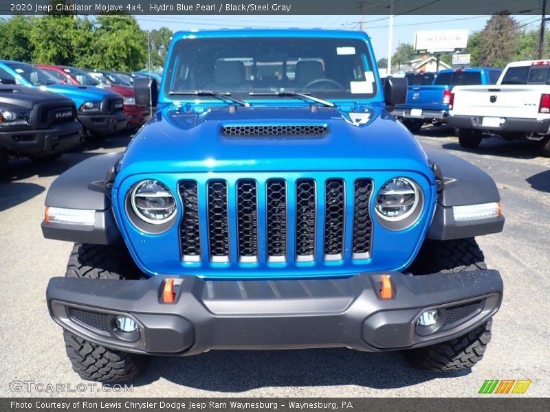 Hydro Blue Pearl / Black/Steel Gray 2020 Jeep Gladiator Mojave 4x4