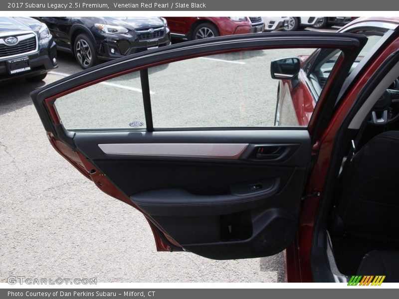 Venetian Red Pearl / Slate Black 2017 Subaru Legacy 2.5i Premium
