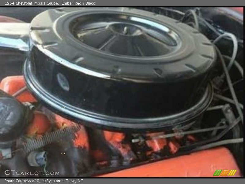 Ember Red / Black 1964 Chevrolet Impala Coupe