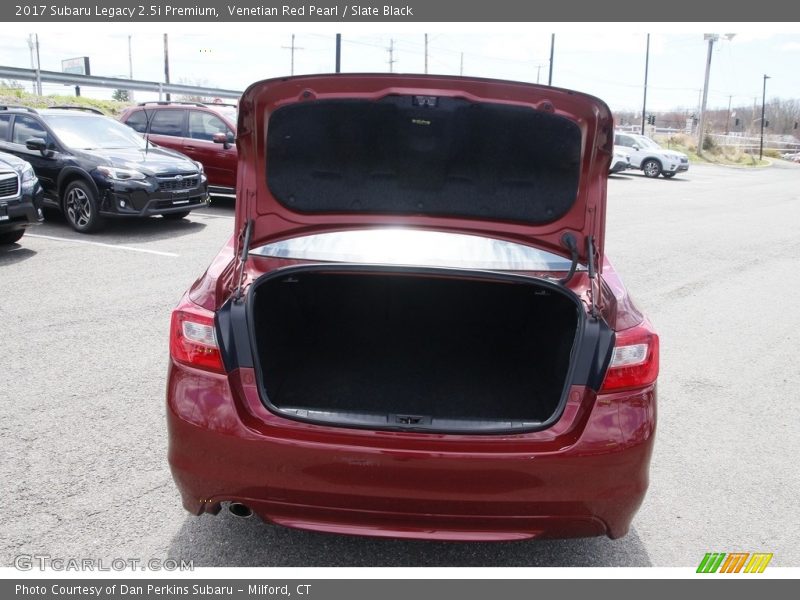 Venetian Red Pearl / Slate Black 2017 Subaru Legacy 2.5i Premium