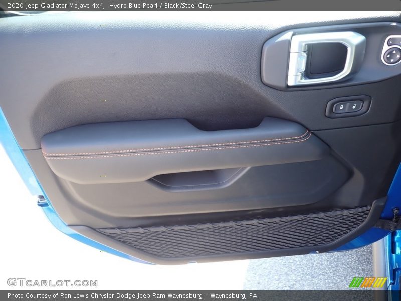 Hydro Blue Pearl / Black/Steel Gray 2020 Jeep Gladiator Mojave 4x4