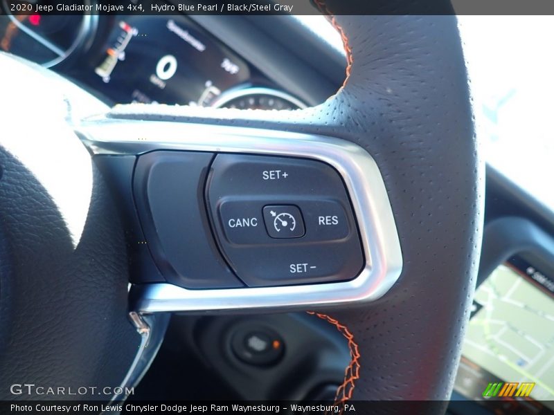 Hydro Blue Pearl / Black/Steel Gray 2020 Jeep Gladiator Mojave 4x4