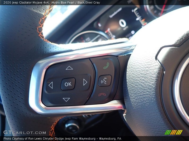 Hydro Blue Pearl / Black/Steel Gray 2020 Jeep Gladiator Mojave 4x4