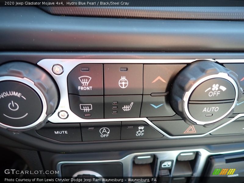 Hydro Blue Pearl / Black/Steel Gray 2020 Jeep Gladiator Mojave 4x4