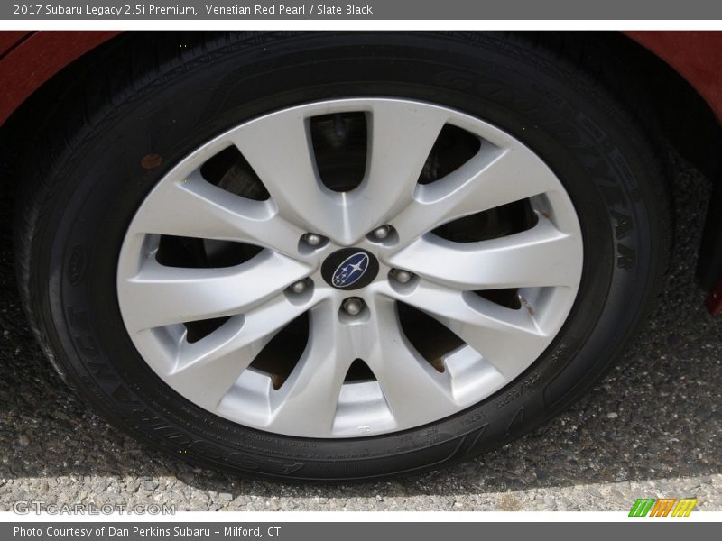 Venetian Red Pearl / Slate Black 2017 Subaru Legacy 2.5i Premium