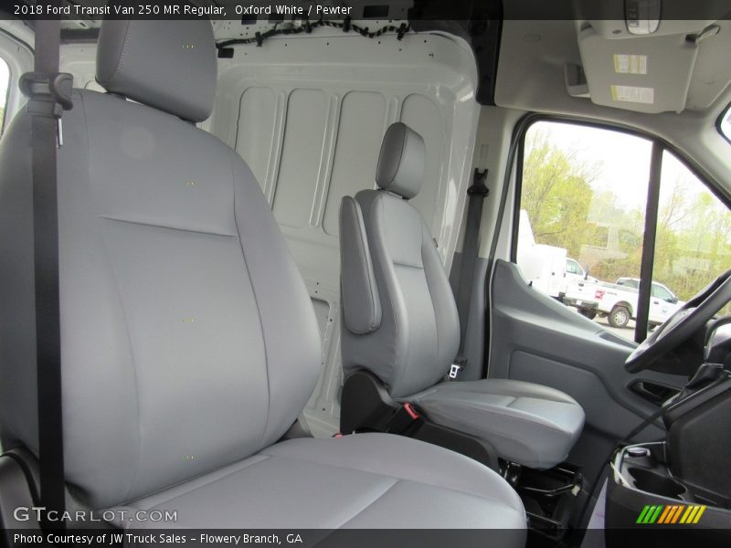 Front Seat of 2018 Transit Van 250 MR Regular