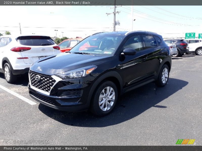 Black Noir Pearl / Black 2020 Hyundai Tucson Value AWD