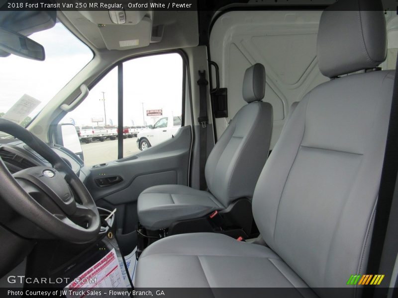 Front Seat of 2018 Transit Van 250 MR Regular
