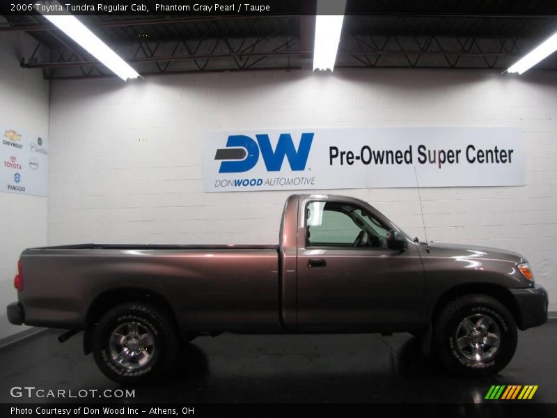Phantom Gray Pearl / Taupe 2006 Toyota Tundra Regular Cab