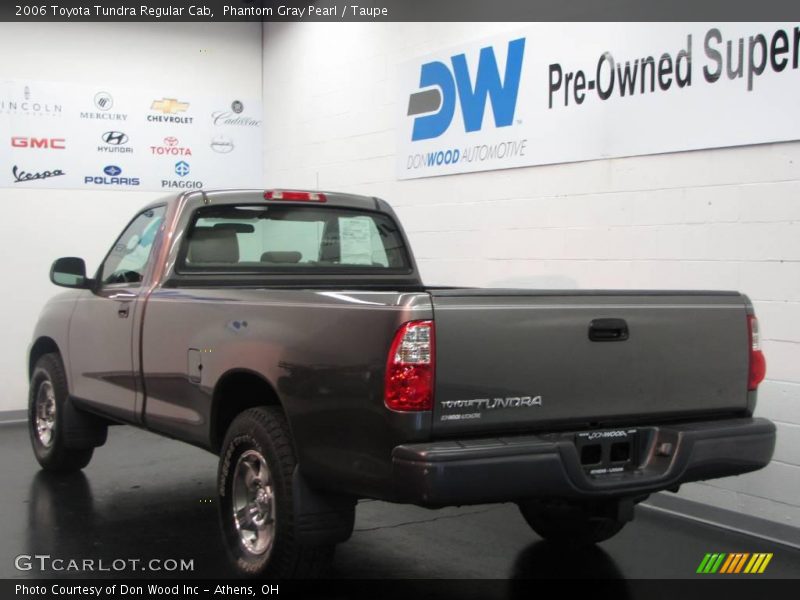 Phantom Gray Pearl / Taupe 2006 Toyota Tundra Regular Cab