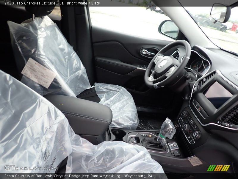 Bright White / Black 2020 Jeep Cherokee Latitude Plus