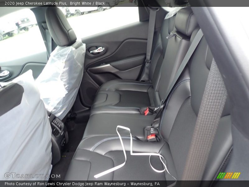 Bright White / Black 2020 Jeep Cherokee Latitude Plus