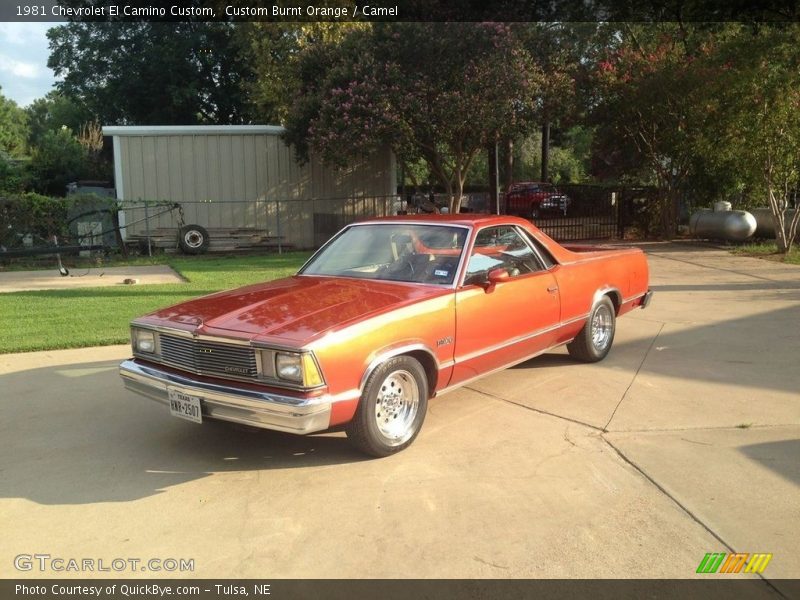 Custom Burnt Orange / Camel 1981 Chevrolet El Camino Custom