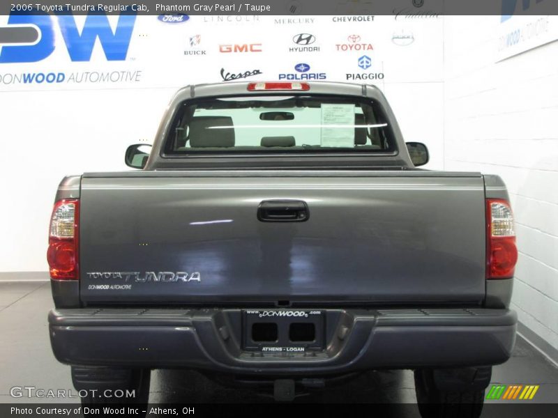 Phantom Gray Pearl / Taupe 2006 Toyota Tundra Regular Cab