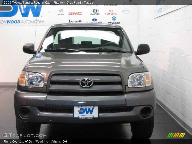Phantom Gray Pearl / Taupe 2006 Toyota Tundra Regular Cab