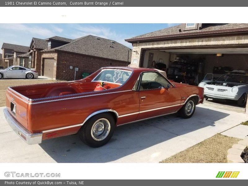 Custom Burnt Orange / Camel 1981 Chevrolet El Camino Custom
