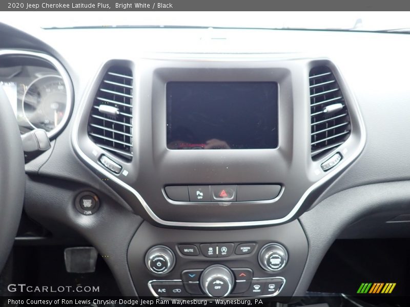 Bright White / Black 2020 Jeep Cherokee Latitude Plus