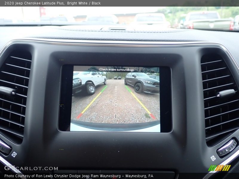 Bright White / Black 2020 Jeep Cherokee Latitude Plus