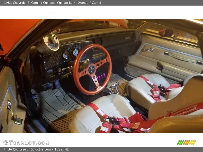 Custom Burnt Orange / Camel 1981 Chevrolet El Camino Custom