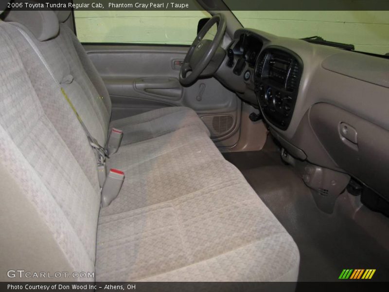 Phantom Gray Pearl / Taupe 2006 Toyota Tundra Regular Cab