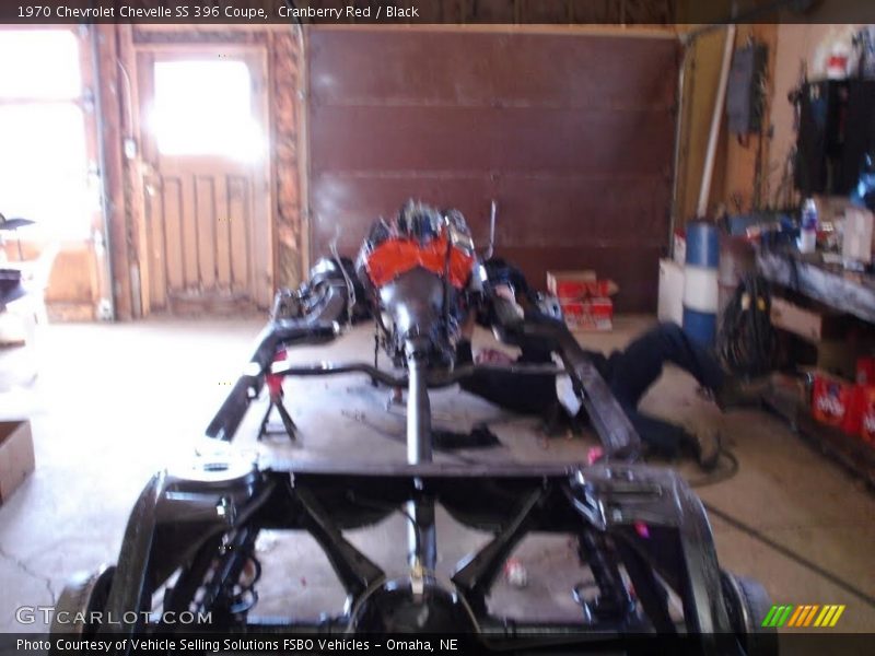 Cranberry Red / Black 1970 Chevrolet Chevelle SS 396 Coupe