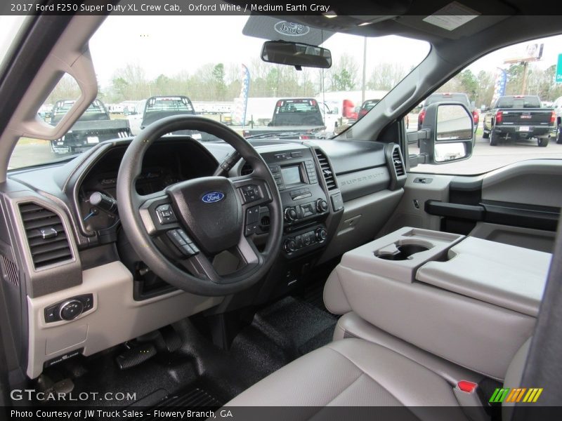 Front Seat of 2017 F250 Super Duty XL Crew Cab