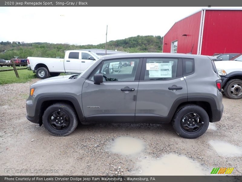 Sting-Gray / Black 2020 Jeep Renegade Sport
