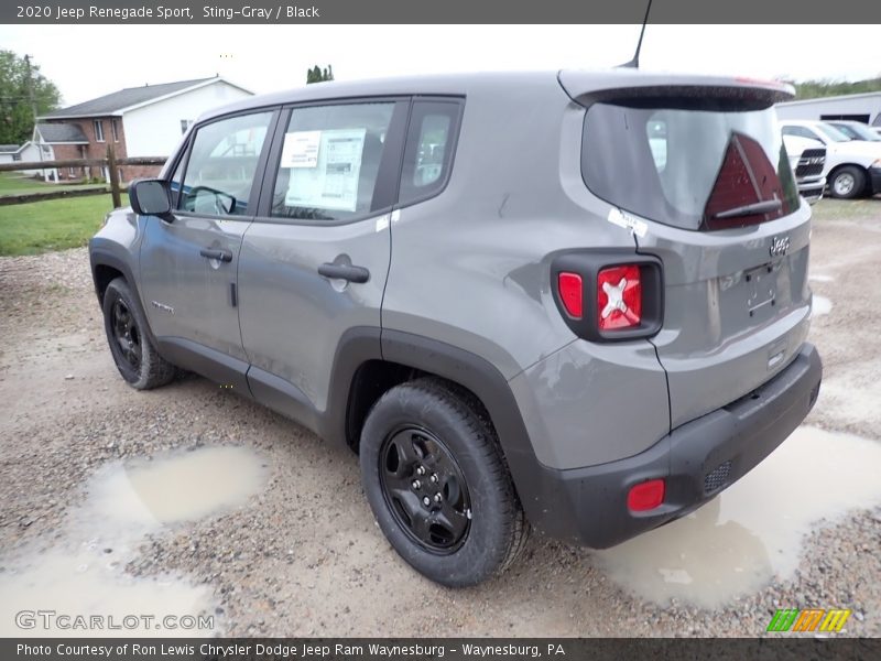 Sting-Gray / Black 2020 Jeep Renegade Sport