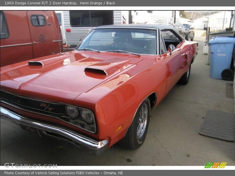 Hemi Orange / Black 1969 Dodge Coronet R/T 2 Door Hardtop