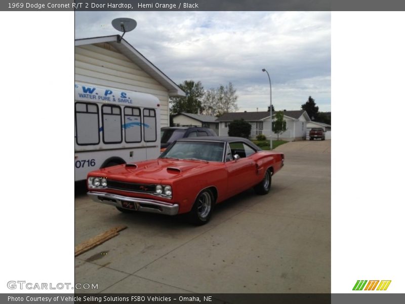 Hemi Orange / Black 1969 Dodge Coronet R/T 2 Door Hardtop