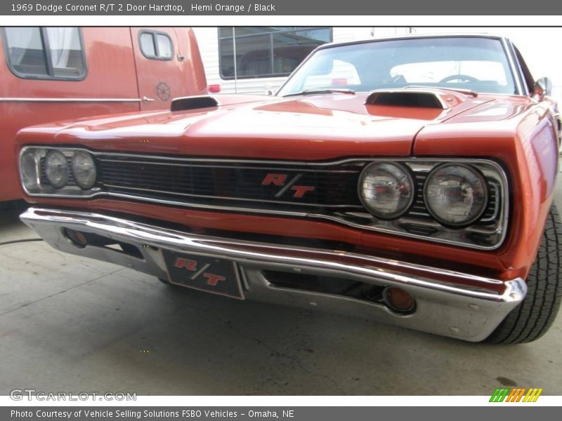 Hemi Orange / Black 1969 Dodge Coronet R/T 2 Door Hardtop