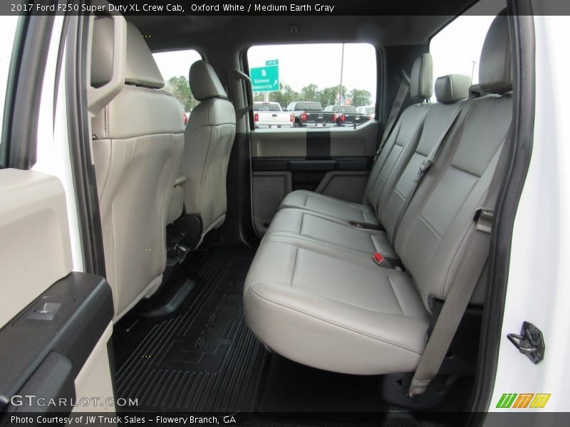 Rear Seat of 2017 F250 Super Duty XL Crew Cab