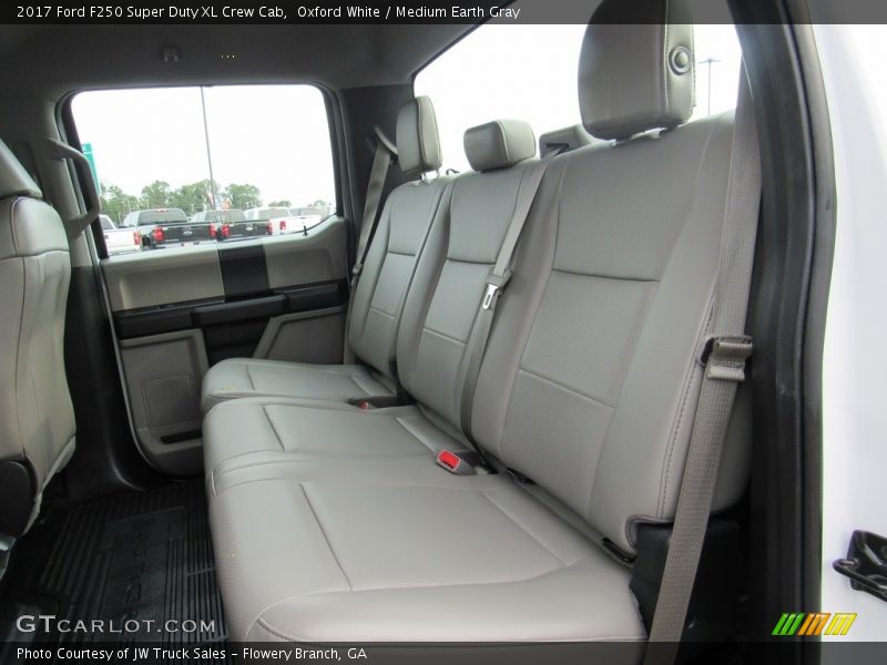 Rear Seat of 2017 F250 Super Duty XL Crew Cab
