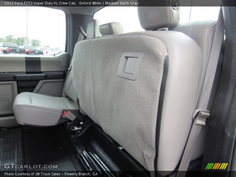 Rear Seat of 2017 F250 Super Duty XL Crew Cab