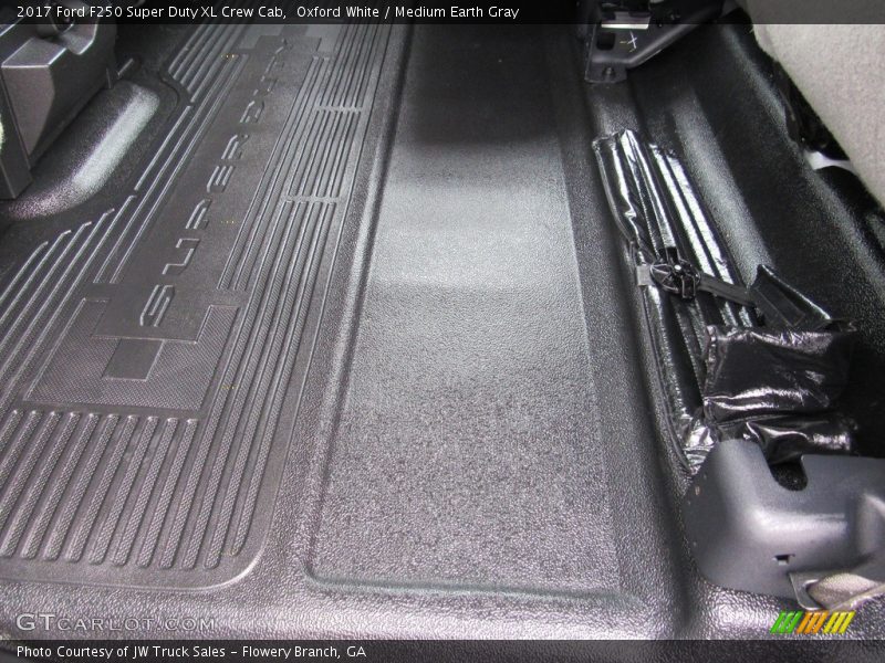 Rear Seat of 2017 F250 Super Duty XL Crew Cab