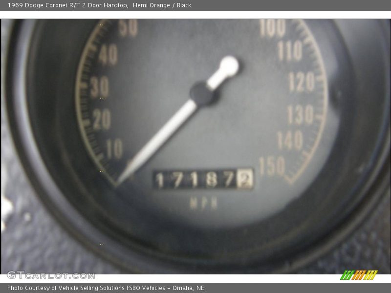 Hemi Orange / Black 1969 Dodge Coronet R/T 2 Door Hardtop